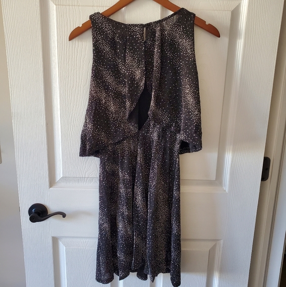 NWT🔥Stunning Sparkling Backless Black Event Dress - Picture 4 of 7